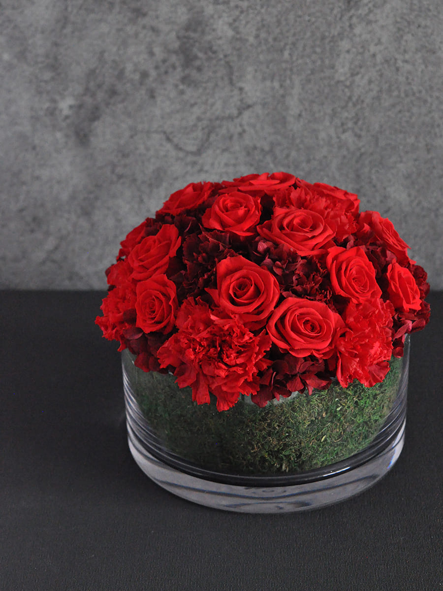 プリザーブドフラワークラス 画像2